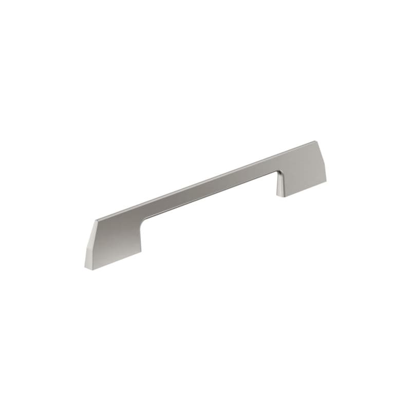 6-5/16" Angle Cabinet Pull, Satin Nickel