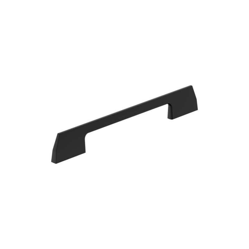 6-5/16" Angle Cabinet Pull, Matte Black