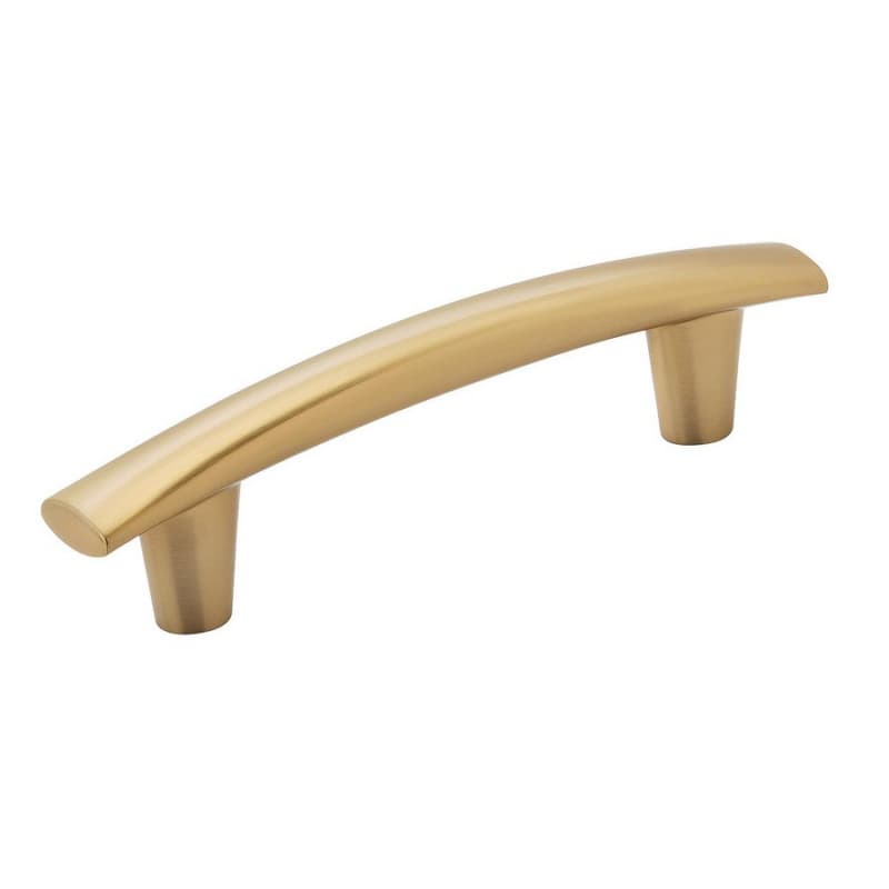 3-3/4" Willow Cabinet Pull, Champagne Bronze