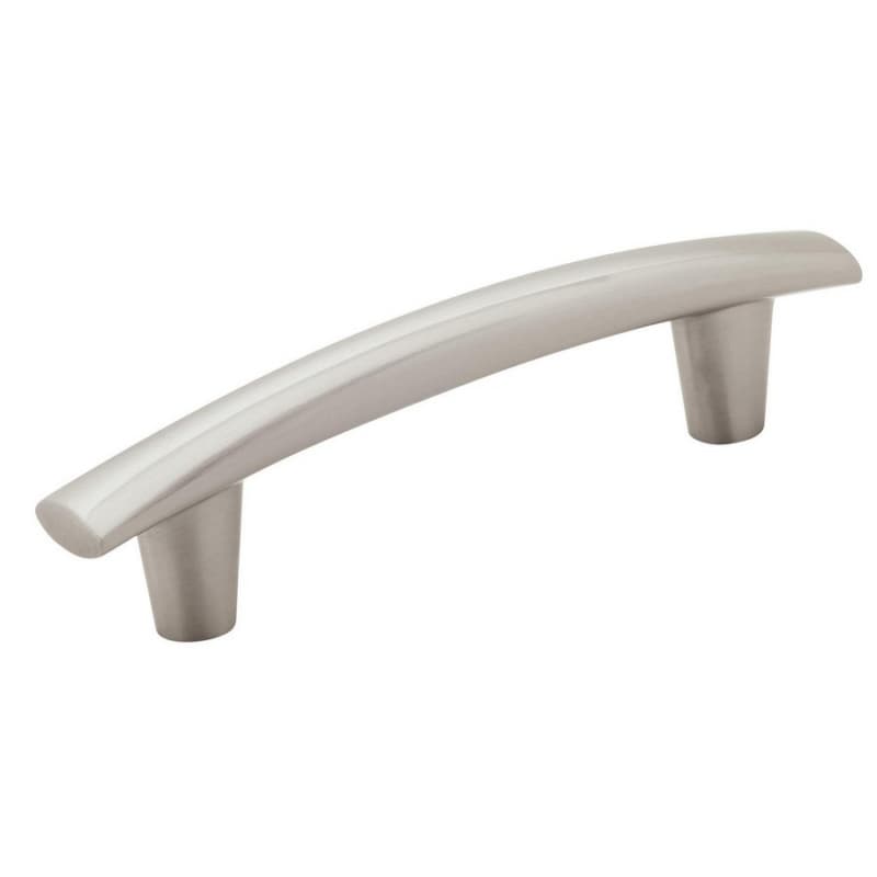 3-3/4" Willow Cabinet Pull, Satin Nickel