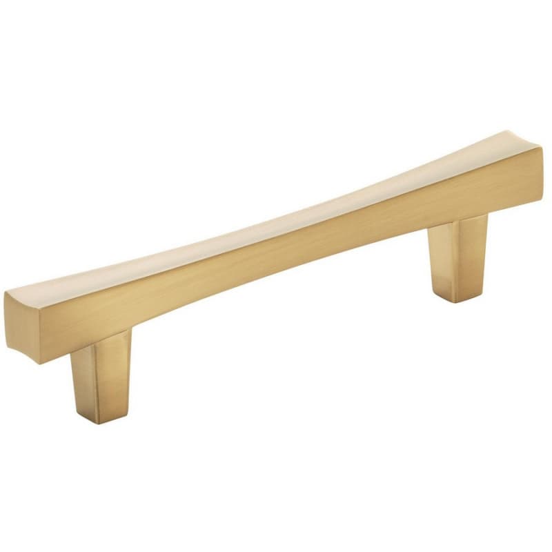 3-3/4" Pailou Cabinet Pull, Champagne Bronze