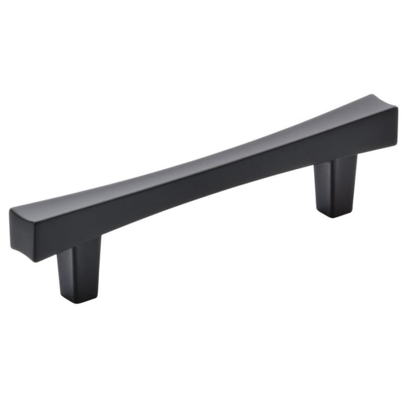 3-3/4" Pailou Cabinet Pull, Matte Black