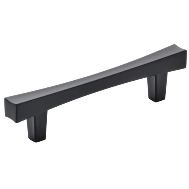 3-3/4" Pailou Cabinet Pull, Matte Black