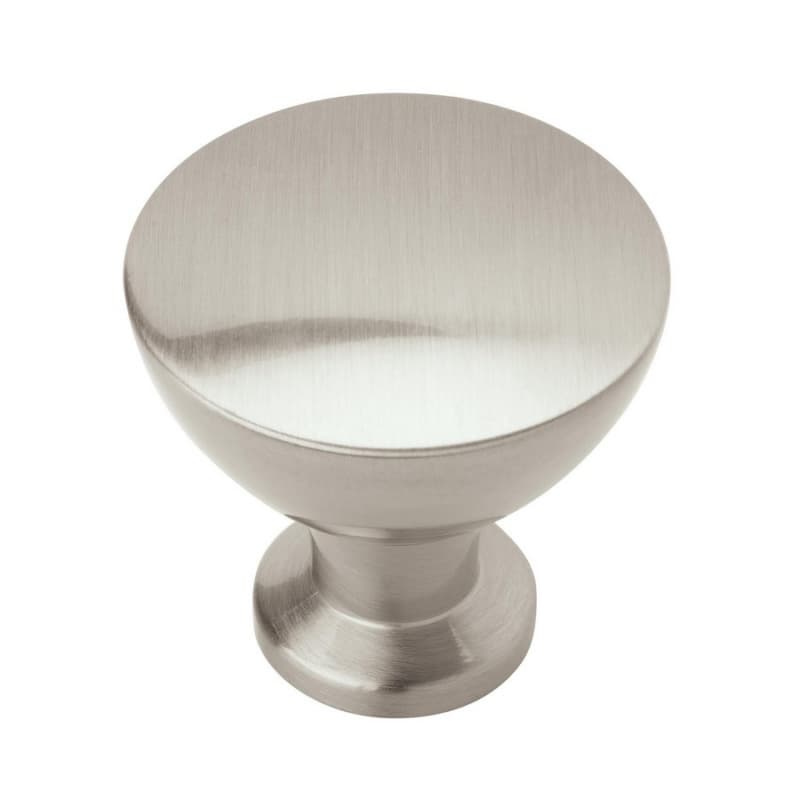 1-5/16" Grail Cabinet Knob, Satin Nickel