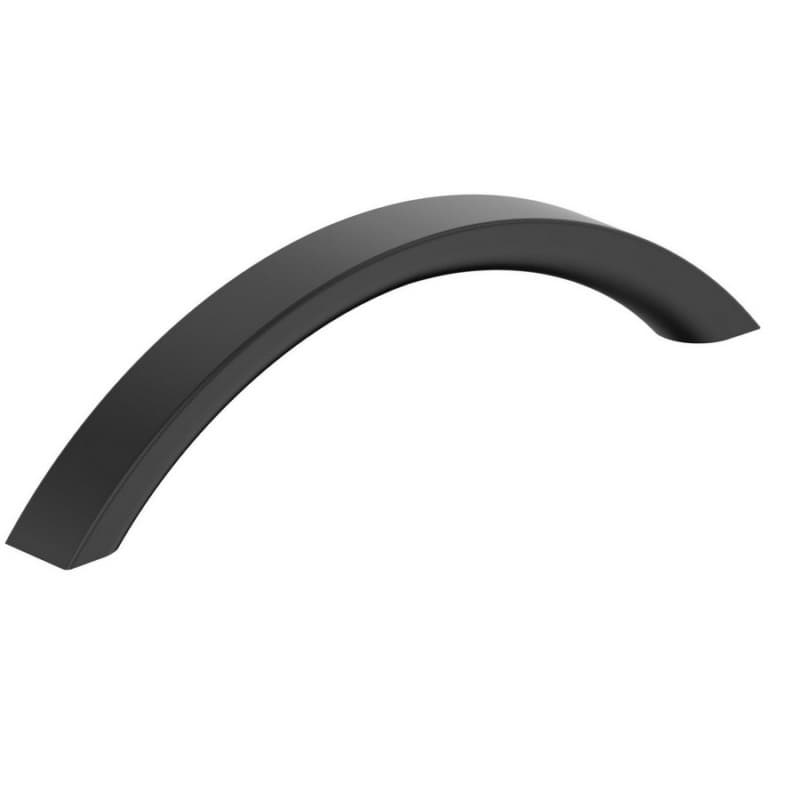 5-1/16" Parabolic Cabinet Pull, Matte Black