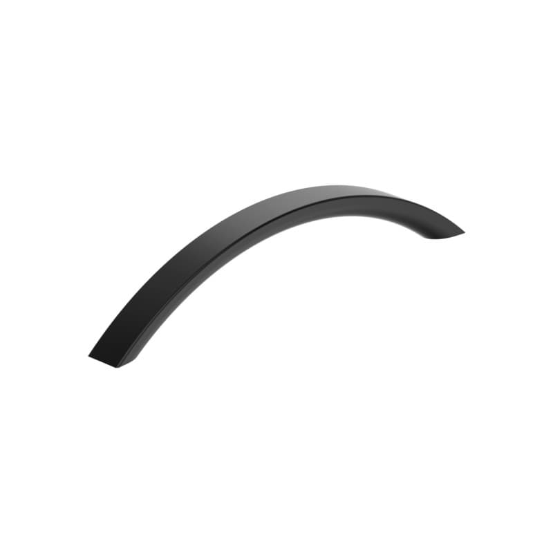 6-5/16" Parabolic Cabinet Pull, Matte Black