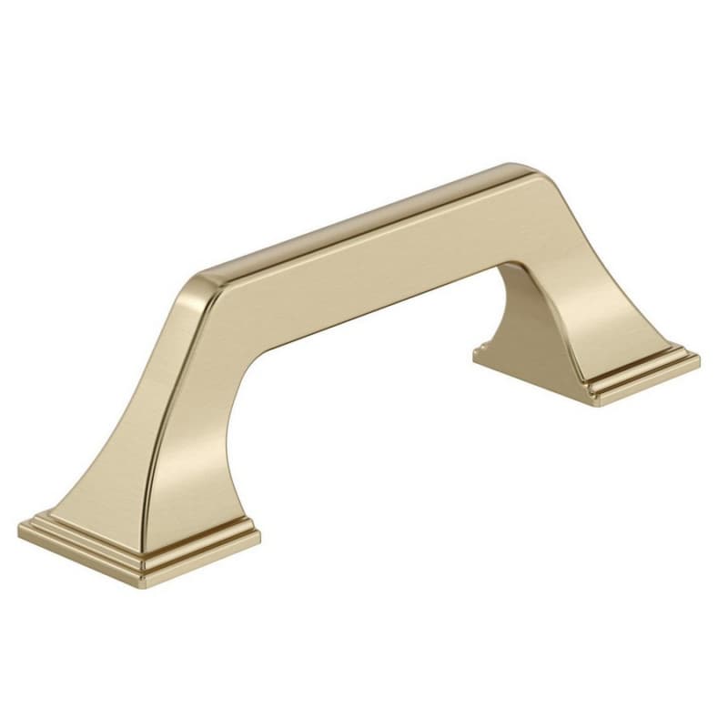3" Exceed Cabinet Pull, Golden Champagne