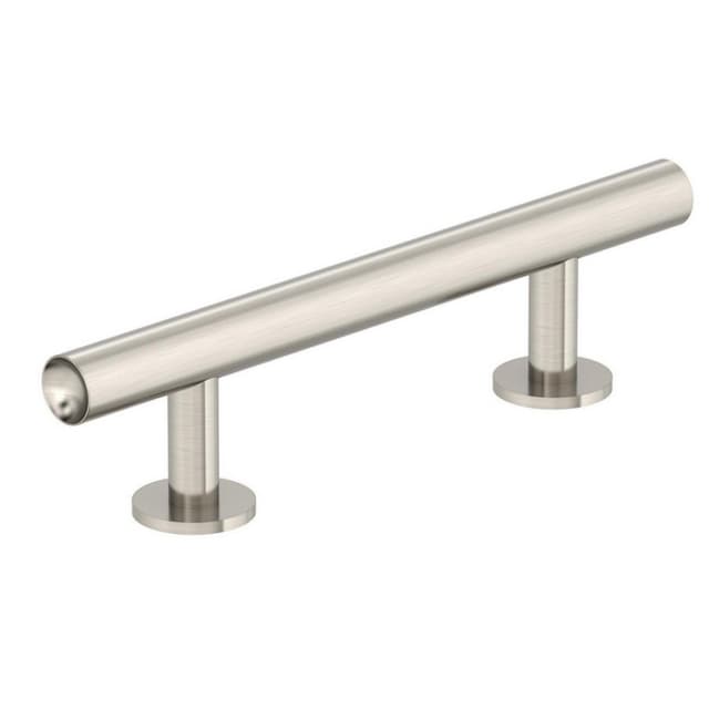 3" Radius Cabinet Pull, Satin Nickel