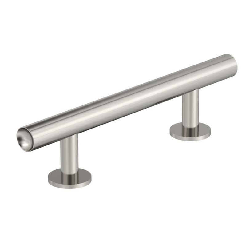 3" Radius Cabinet Pull, Polished Nickel