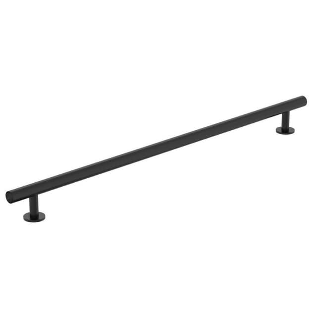 12-5/8" Radius Cabinet Pull, Matte Black