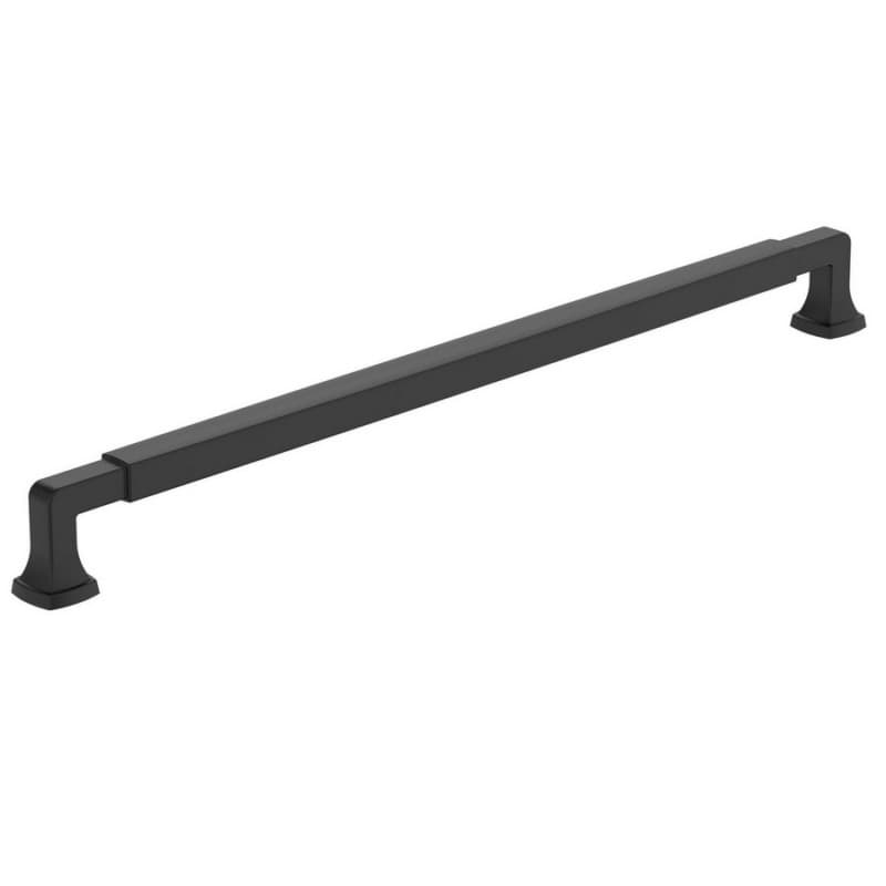 12-5/8" Stature Cabinet Pull, Matte Black