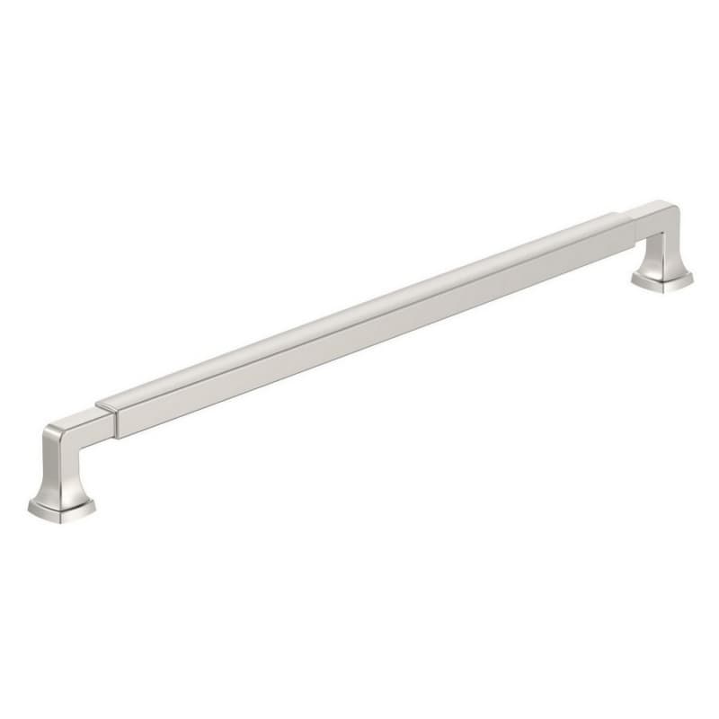12-5/8" Stature Cabinet Pull, Polished Nickel
