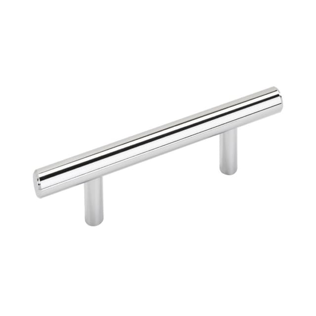 3" T-Bar Pull, Polished Chrome