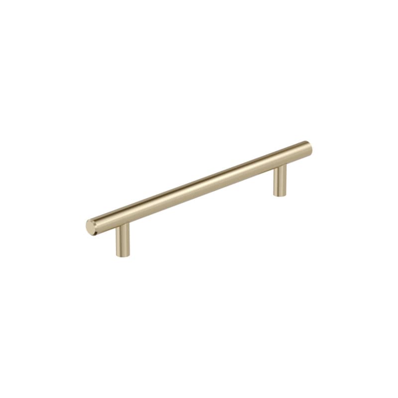 6-5/16" Bar Pulls Cabinet Pull, Golden Champagne