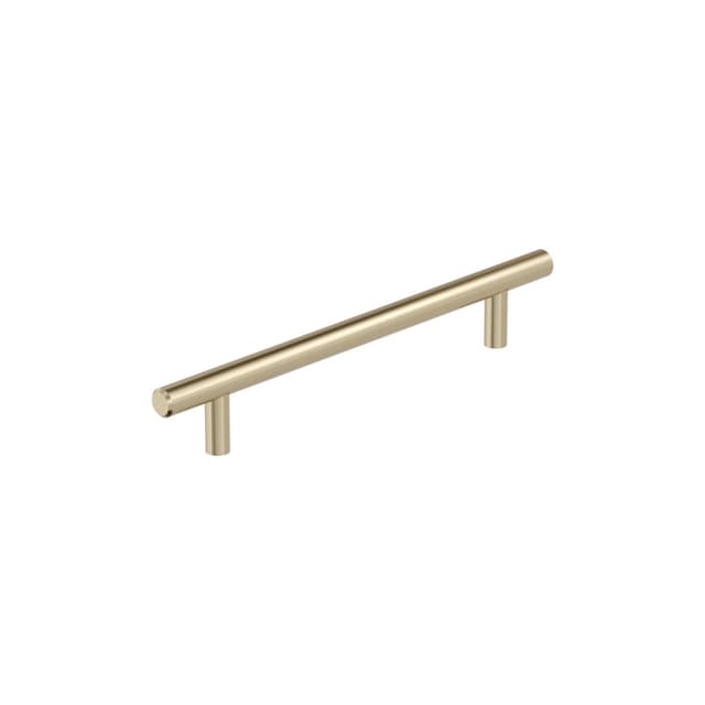 6-5/16" Bar Pulls Cabinet Pull, Golden Champagne