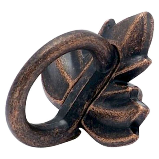 1-1/2" Nature's Splendor Leaf Pull, Rustic Bronze