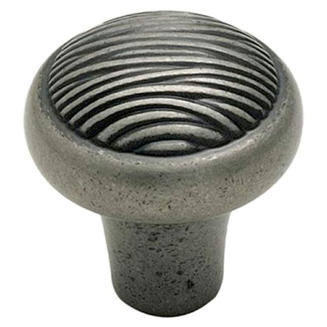 1-1/4" Cyprus Round Knob, Weathered Nickel