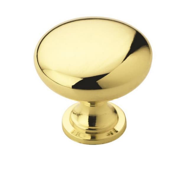 1-1/4" Allison ™ Value Mushroom Knob, Polished Brass Finish
