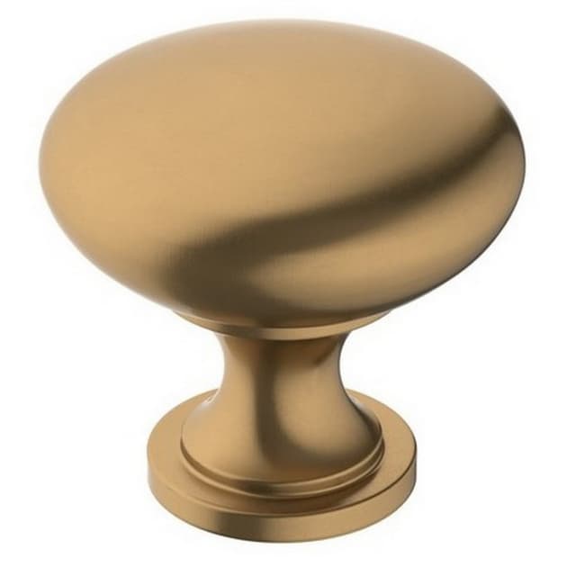 1-1/4" Edona Round Knob, Champagne Bronze Finish