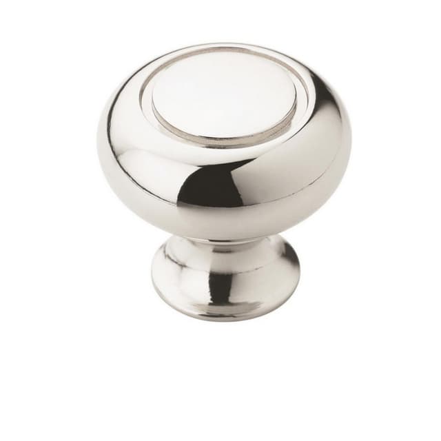 1-1/4" Everyday Heritage Mushroom Knob, Polished Chrome