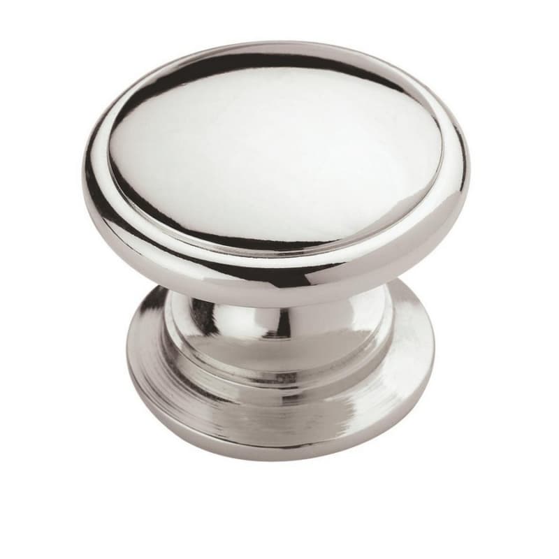 1-1/4" Allison™ Value Mushroom Knob, Polished Chrome, 1-1/4" Length