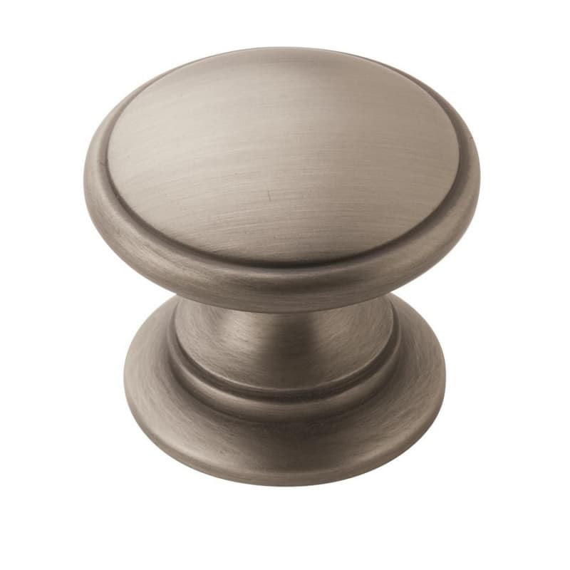 1-1/4" Allison™ Value Mushroom Knob, Antique Silver, 1-1/4" Length