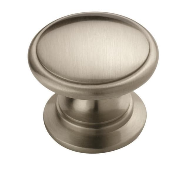 1-1/4" Allison™ Value Mushroom Knob, Satin Nickel, 1-1/4" Length