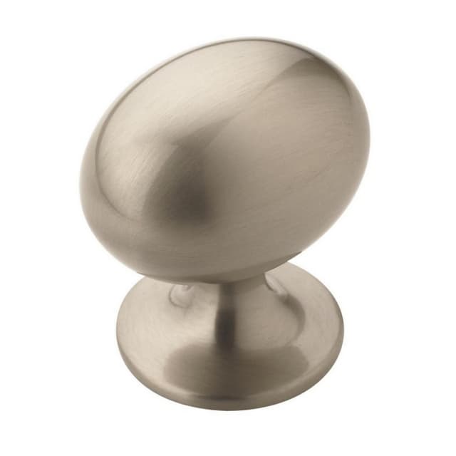 1-1/4" Allison™ Value Oval Knob, Satin Nickel
