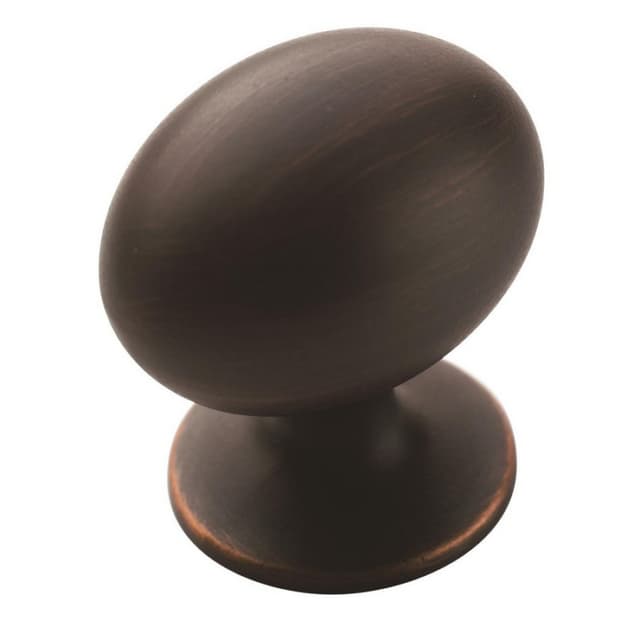 1-1/4" Allison™ Value Oval Knob, Oil-Rubbed Bronze