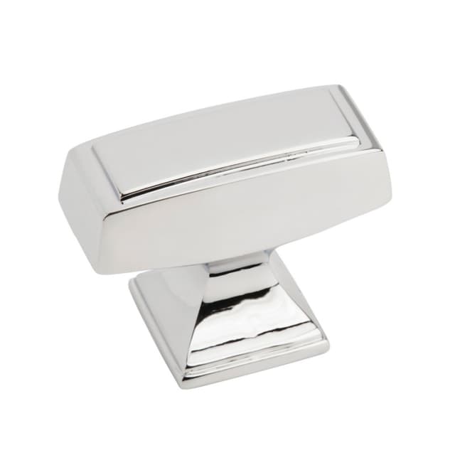 1-1/2" Mulholland™ Rectangle Knob, Polished Chrome