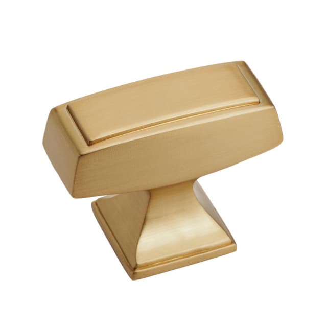 1-1/2" Mulholland™ Rectangle Knob, Champagne Bronze