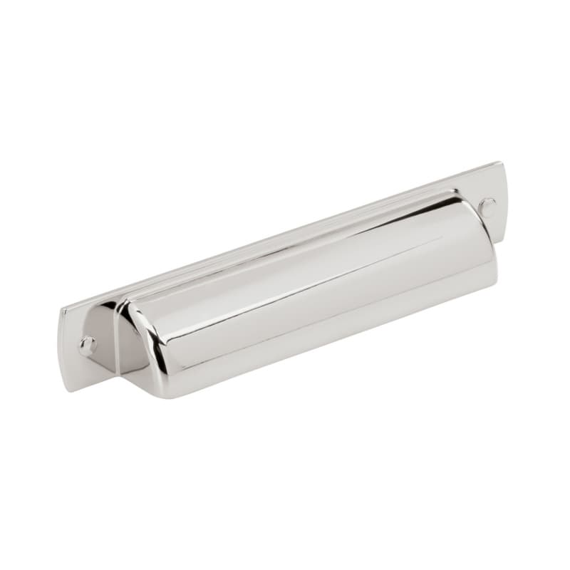 3-3/4" Rochdale Cup Pull, Polished Chrome