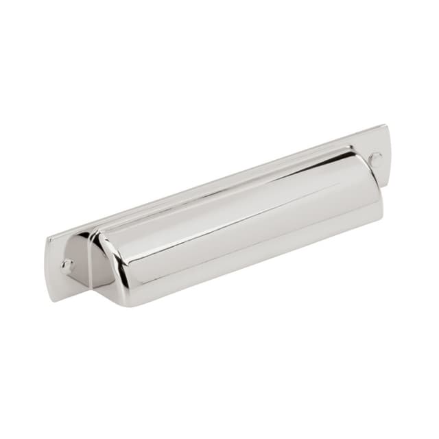 3-3/4" Rochdale Cup Pull, Polished Chrome