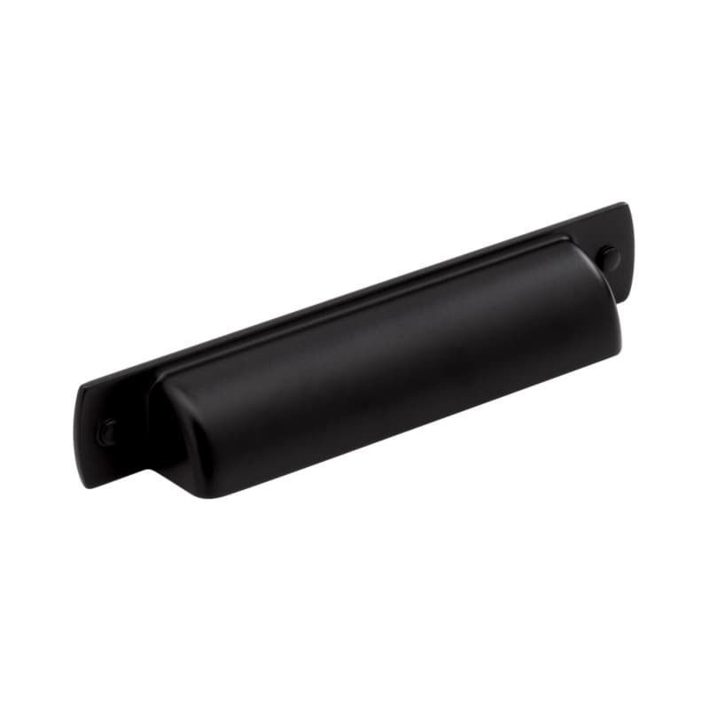 3-3/4" Rochdale Cup Pull, Matte Black