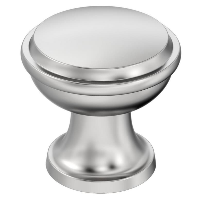 1-3/16" Westerly Cabinet Knob, Polished Chrome
