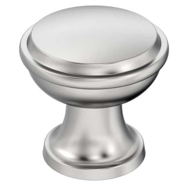 1-3/16" Westerly Cabinet Knob, Polished Chrome