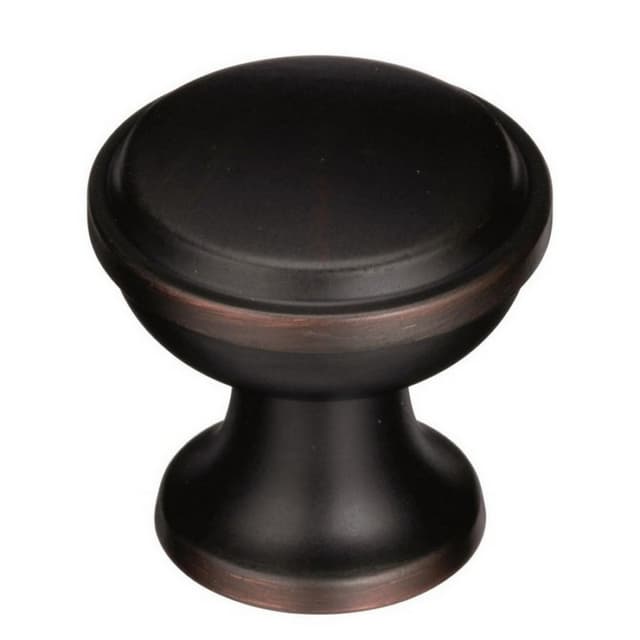 1-3/16" Westerly™ Round Knob, Oil-Rubbed Bronze