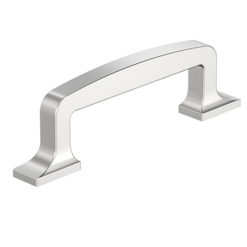 3" Westerly Cabinet Pull, Polished Chrome