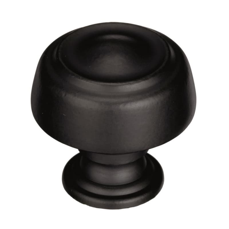 1-5/8" Kane Round Knob, Black Bronze