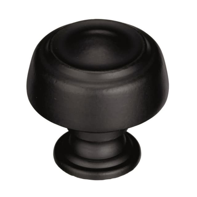 1-5/8" Kane Round Knob, Black Bronze