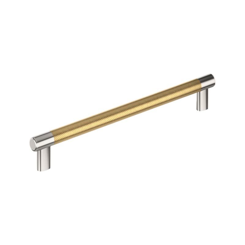 12" Esquire Appliance Pull, Polished Nickel/Champagne Bronze