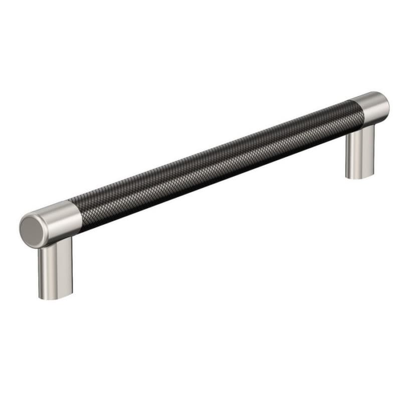 12" Esquire Appliance Pull, Polished Nickel/Gunmetal