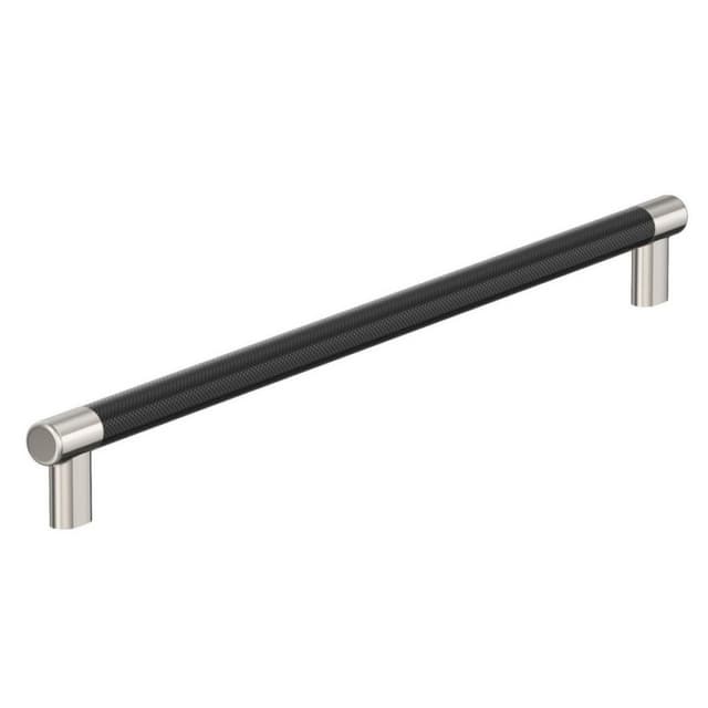 18" Esquire Appliance Pull, Polished Nickel/Black Bronze