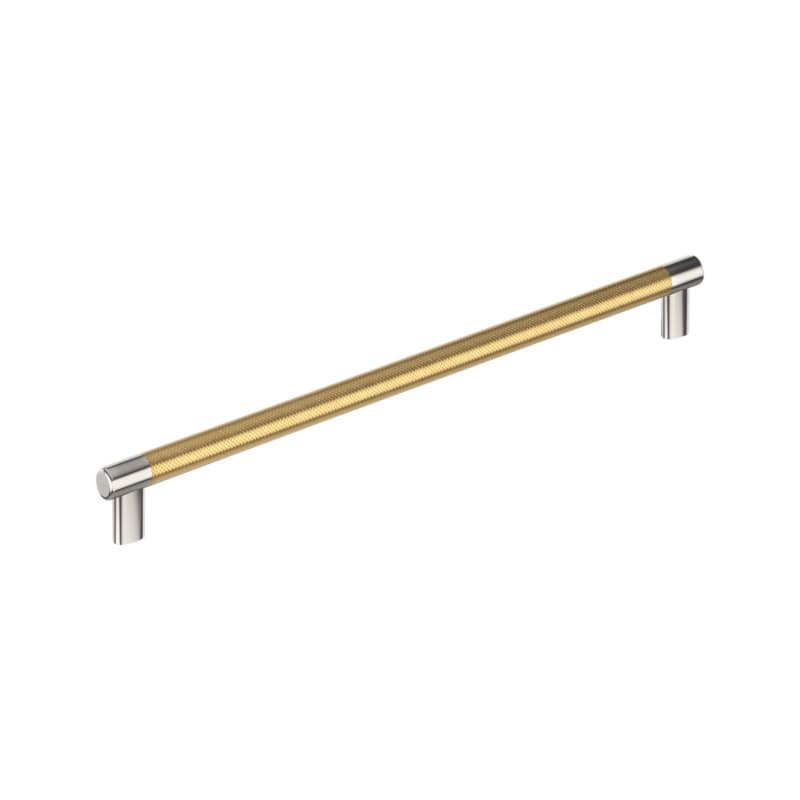 18" Esquire Appliance Pull, Polished Nickel/Champagne Bronze