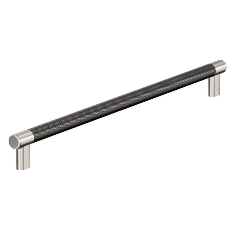 18" Esquire Appliance Pull, Polished Nickel/Gunmetal