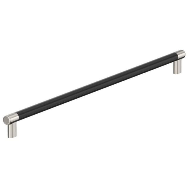 24" Esquire Appliance Pull, Polished Nickel/Black Bronze