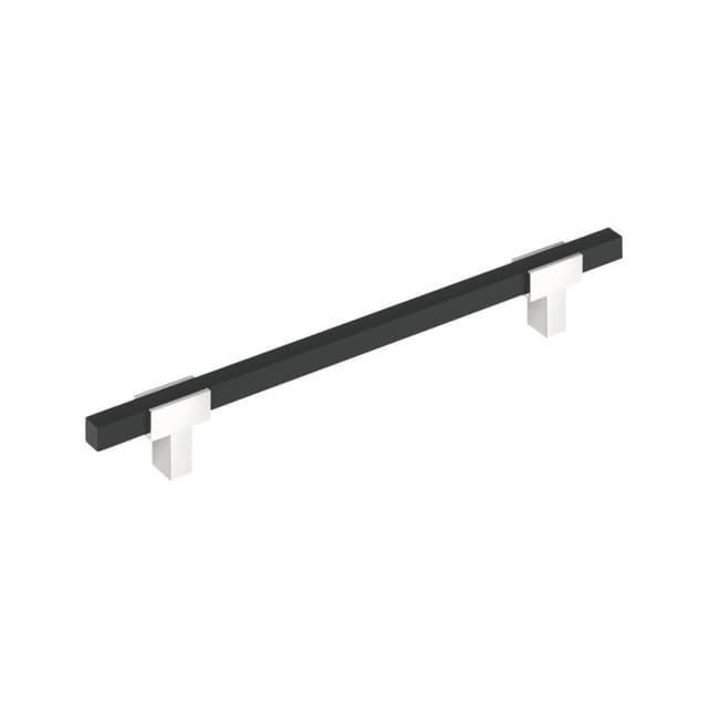 12" Urbanite Appliance Pull, Polished Chrome/Matte Black