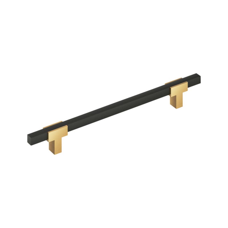 12" Urbanite Appliance Pull, Champagne Bronze/Matte Black