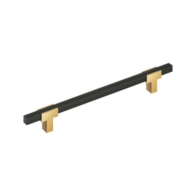 12" Urbanite Appliance Pull, Champagne Bronze/Matte Black