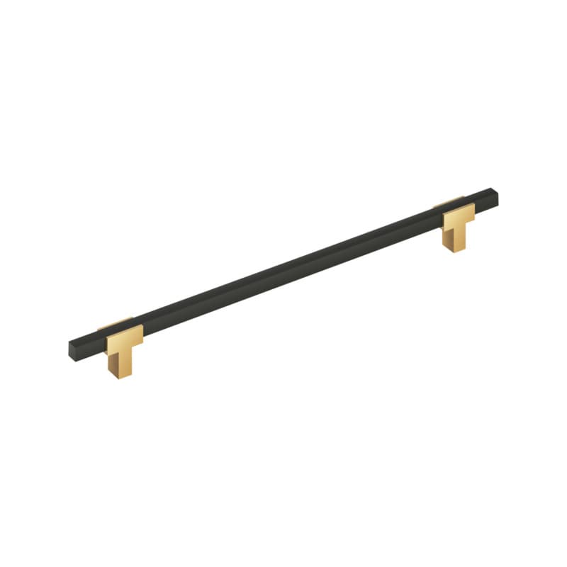 18" Urbanite Appliance Pull, Champagne Bronze/Matte Black